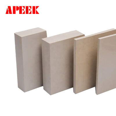 شراء البولي إيثير إيثير كيتون الطبيعي PEEK الراتنج الهندسة البلاستيك ورق لوحة 6mm-10mm online manufacture